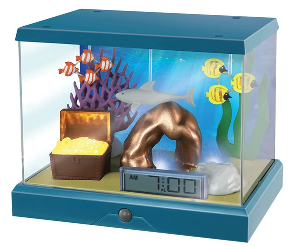 Animated Aquarium Alarm Clock
