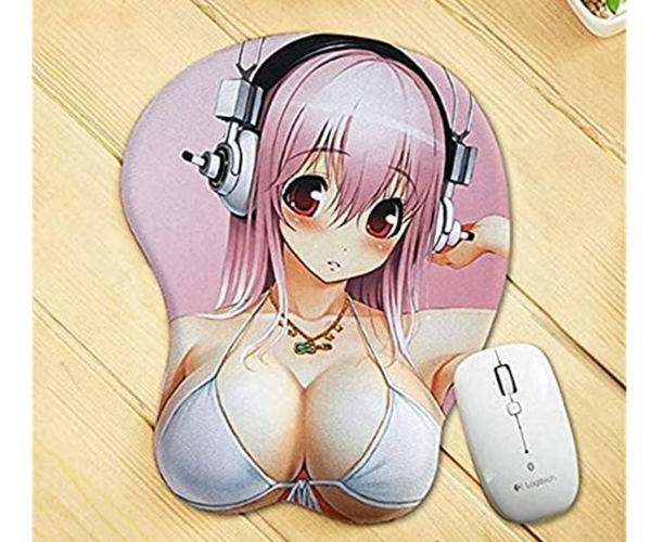 Anime Mousepad with "Wrist Supports"