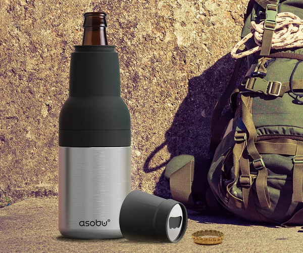 Asobu Frosty Beer 2 Go Bottle and Can Cooler