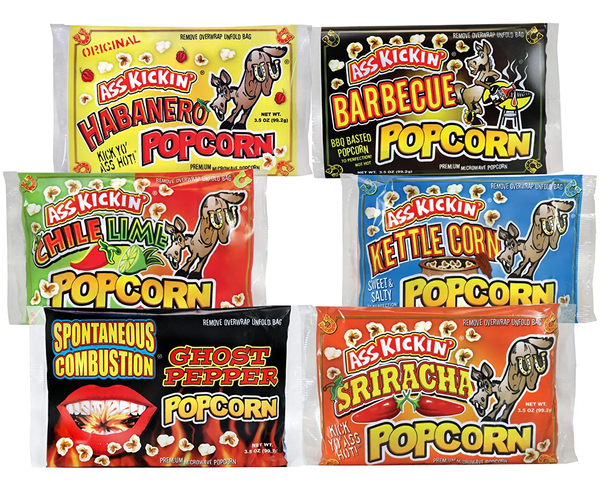 Ass Kickin' Gourmet Popcorn Gift Set
