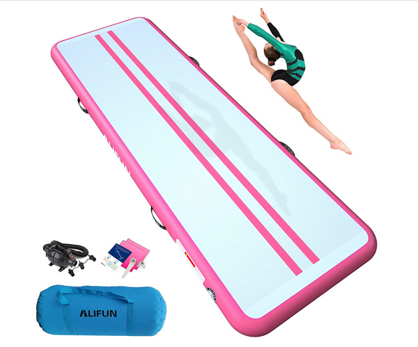 At Home Cheerleading Tumbling Mat