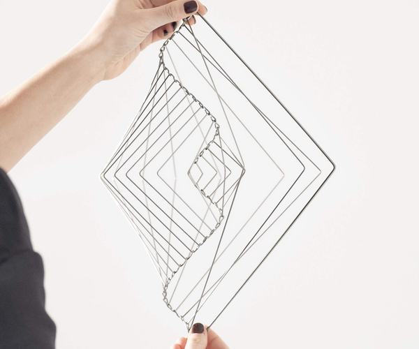 Atellani Square Wave Kinetic Spinner