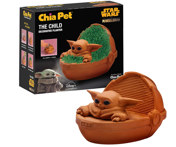 Baby Yoda Chia Pet
