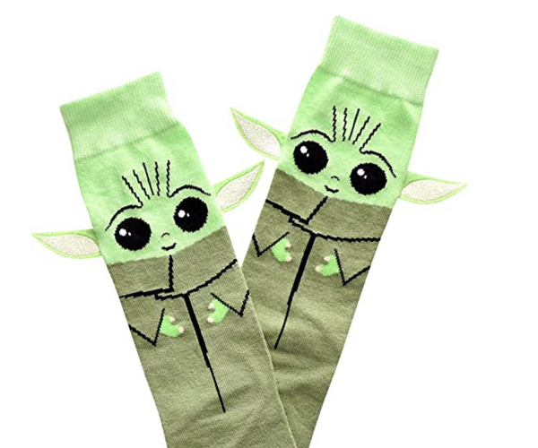Baby Yoda Socks with Ears