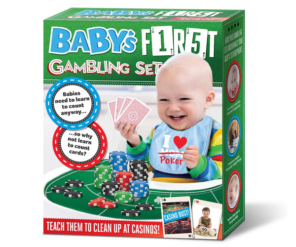 Baby's First Gambling Set Gift Box