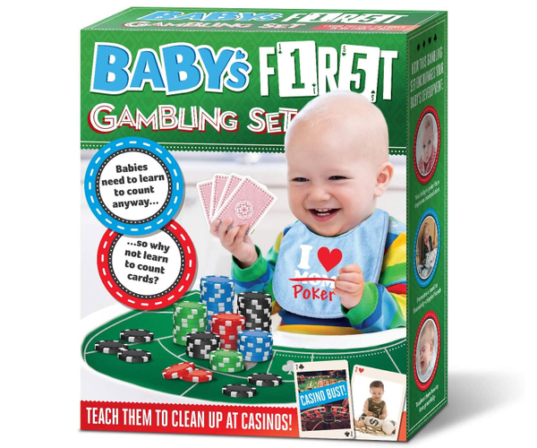 Baby's First Gambling Set Prank Box