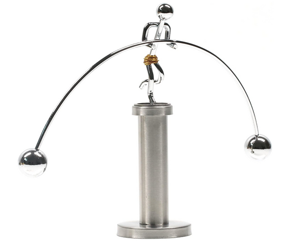 Balancing Weightlifter Physics Toy