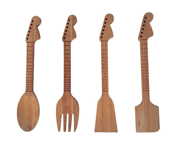 Bamboo Guitar Neck Utensils