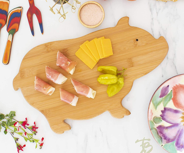 Bamboo Pig Cutting Board