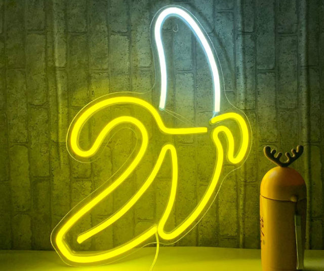 Banana Neon Sign