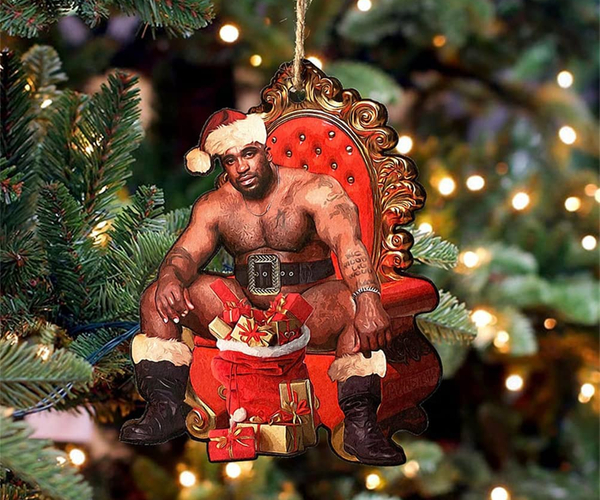 Barry Wood Meme Ornament