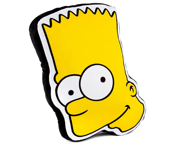 Bart Simpson Head Pillow