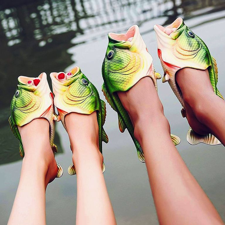 Bass Fish Flip Flops