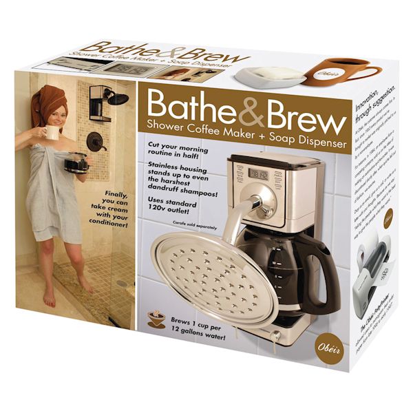 "Bathe & Brew" Prank Gift Box