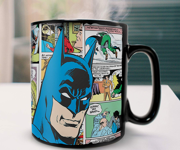 Batman Comic Heat Reactive Mug