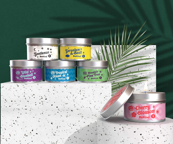 Be Kind Good Vibes Scented Candle Set