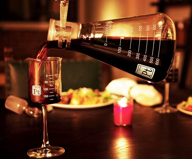 Laboratory Beaker Wine Glasses