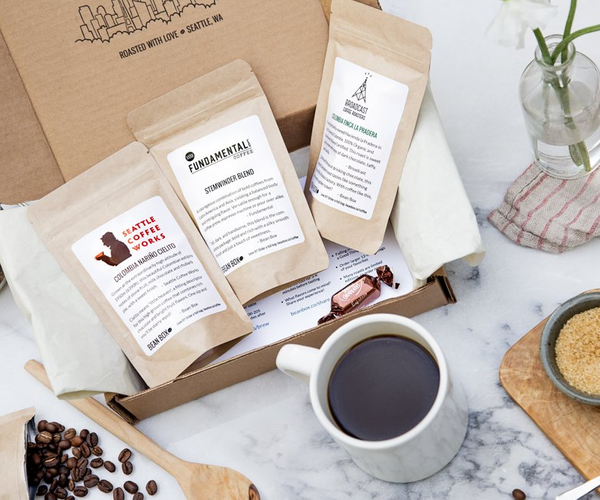 Bean Box Gourmet Coffee Sampler Box