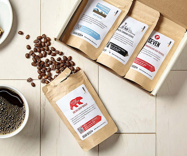 Bean Box Gourmet Coffee Sampler Subscription Box