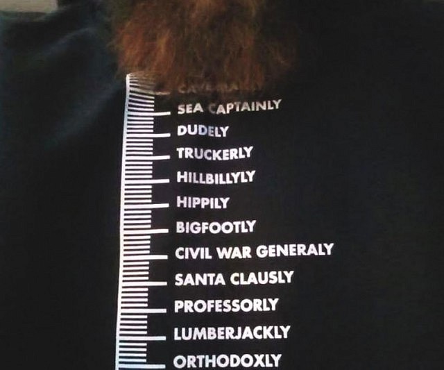 Beard Measurement Chart Shirt