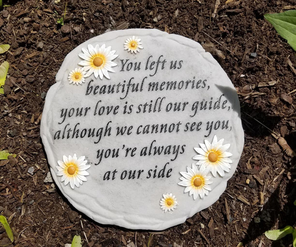 Beautiful Memories Step Stone