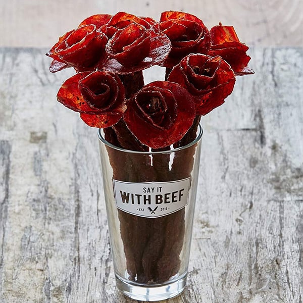 Beef Jerky Flowers