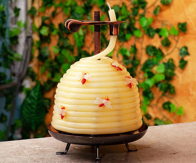 Beehive Wax Candle