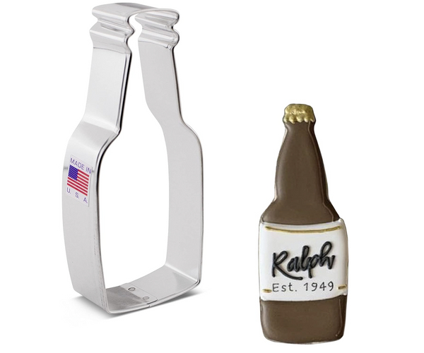 Beer Bottle Cookie Cutter