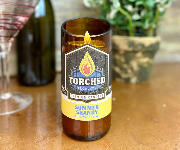 Beer Scented Man Cave Candles