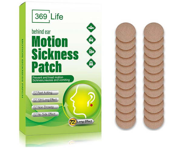 Behind Ear Motion Sickness Patch