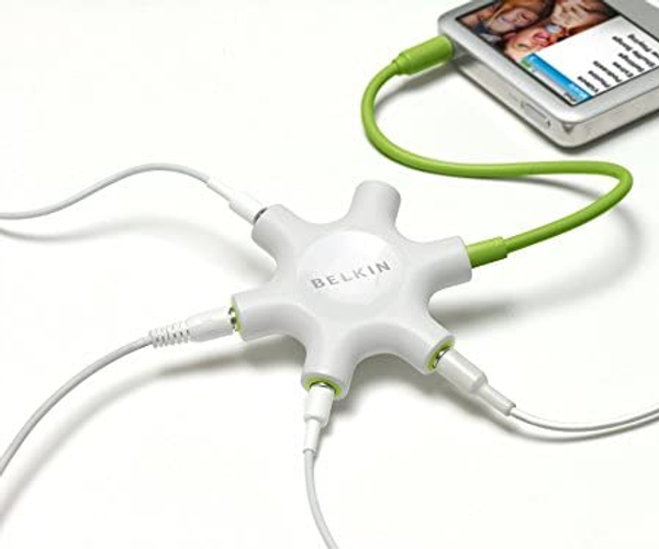Belkin RockStar 5-Jack Multi Headphone Audio Splitter