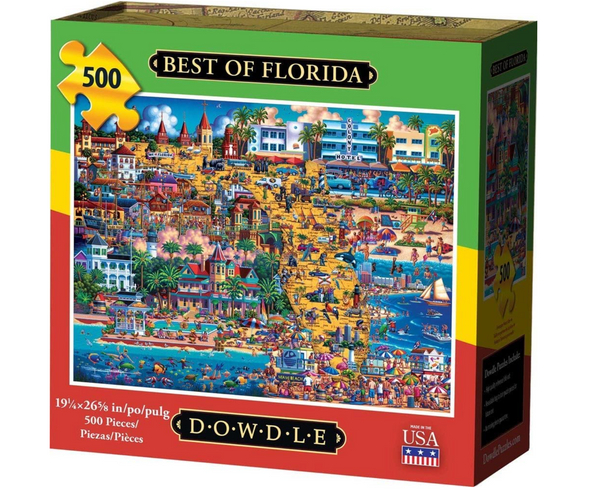 Best of Florida 500 PIece Puzzle