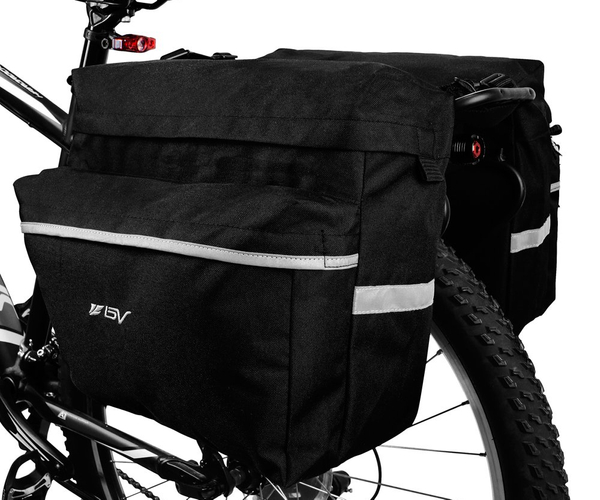 Bicycle Panniers with Adjustable Hooks