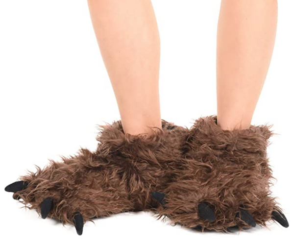 Bigfoot Paw Slippers
