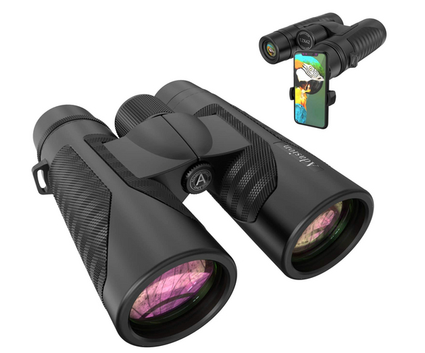 Binoculars with Smart Phone Attachment