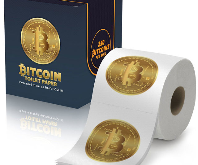 Bitcoin Toilet Paper Roll