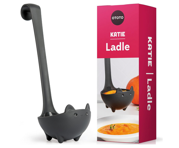 Black Cat Soup Ladle