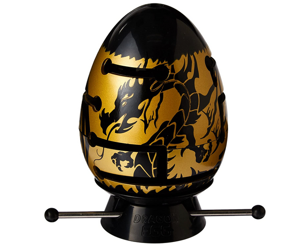 BLACK DRAGON 2-Layer Smart Egg Labyrinth Puzzle