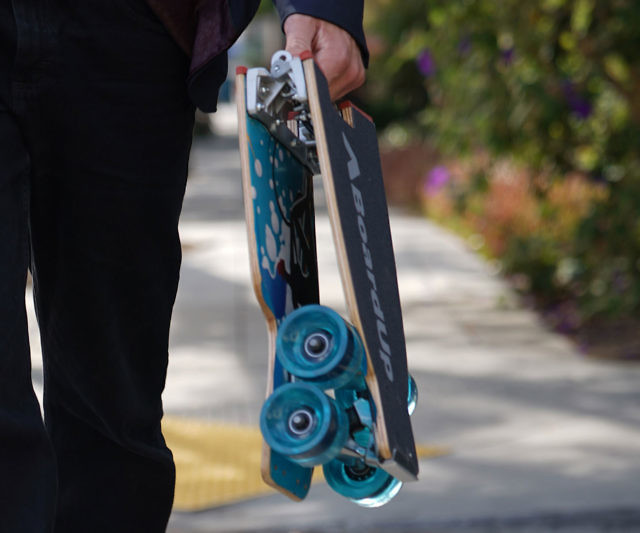 The Fold-Up Skateboard
