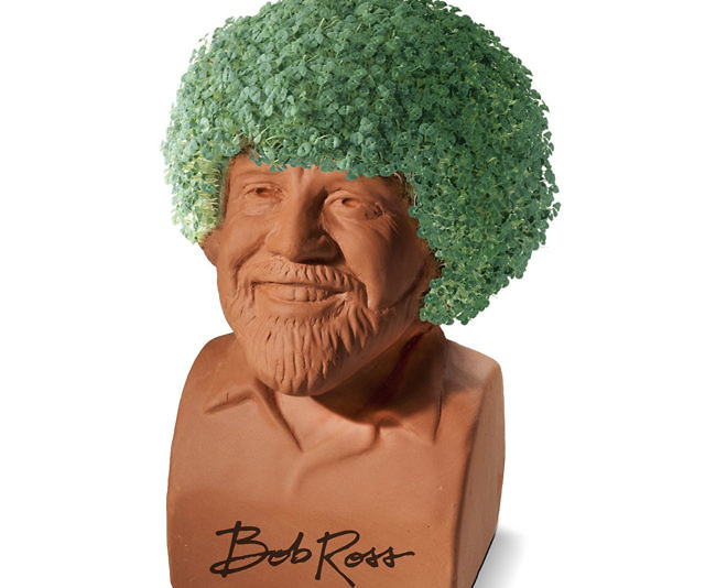 Bob Ross Chia Pet