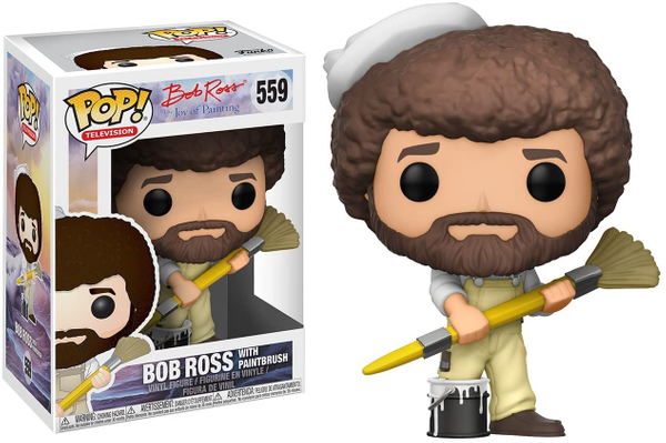 Bob Ross in Overalls FunkoPOP