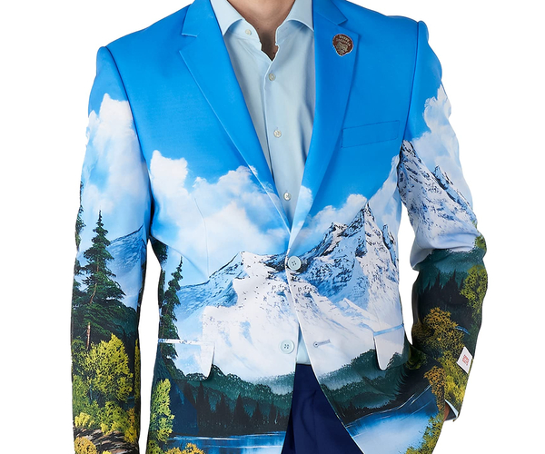 Bob Ross Suit Jacket