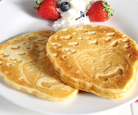 Bob Ross Waffle Maker