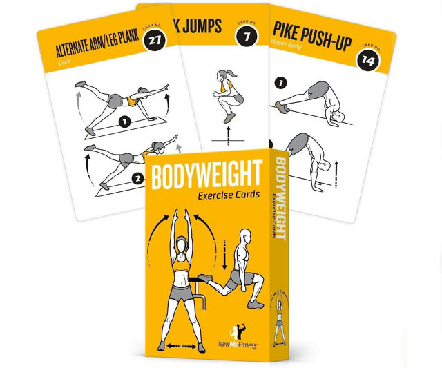 Bodyweight Exercise Cards