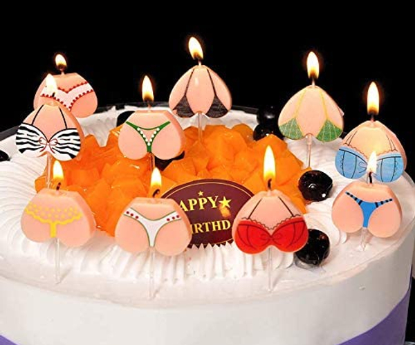 Boobs and Butts Bachelor Party Candles