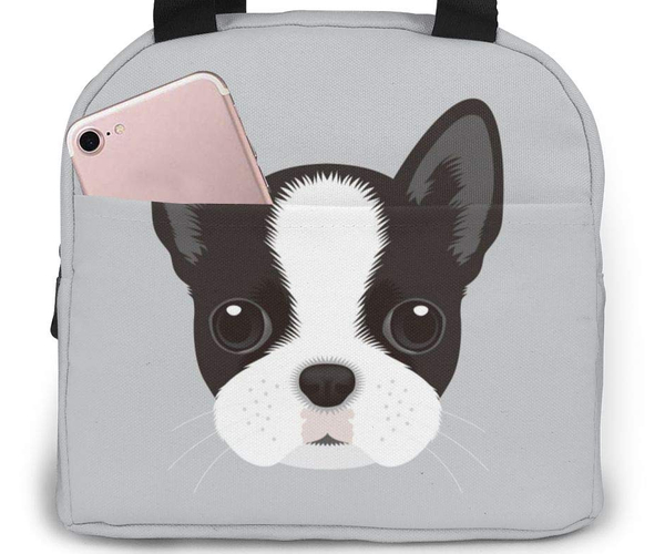Boston Terrier Lunch Tote