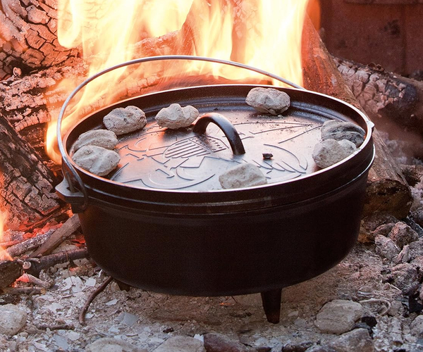 Boy Scouts of America Cast Iron Camping Pot