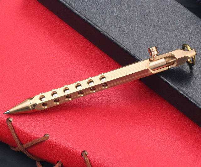 Brass Hex Bolt Pen