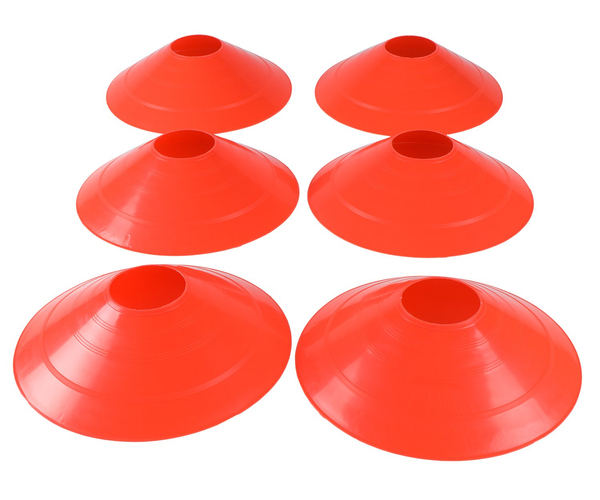 Bright Orange Round Training Cones