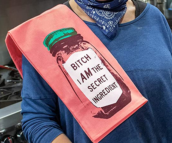 B*tch I Am The Secret Ingredient Funny Kitchen Towel